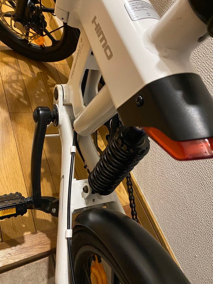 HIMO 折りたたみ電動アシスト自転車 ホワイト　Z16 宮崎市