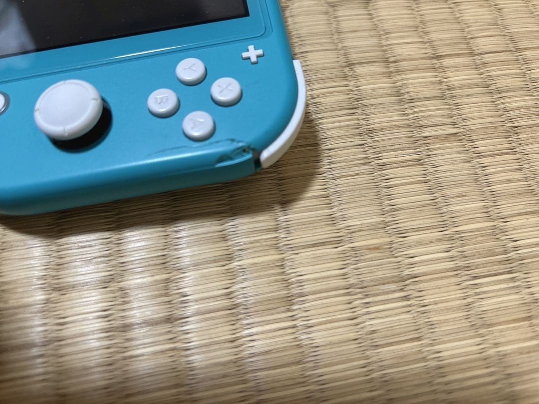 Switchライトターコイズ　ズタボロ　動作確認済み