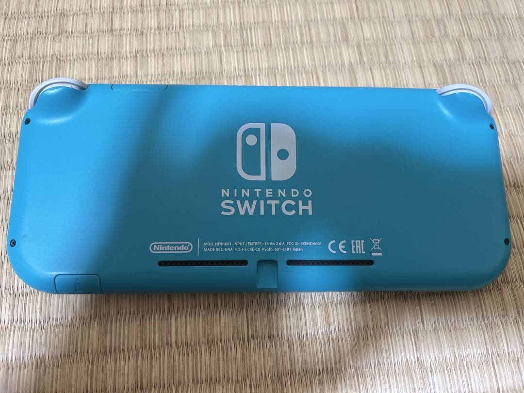 Switchライトターコイズ　ズタボロ　動作確認済み