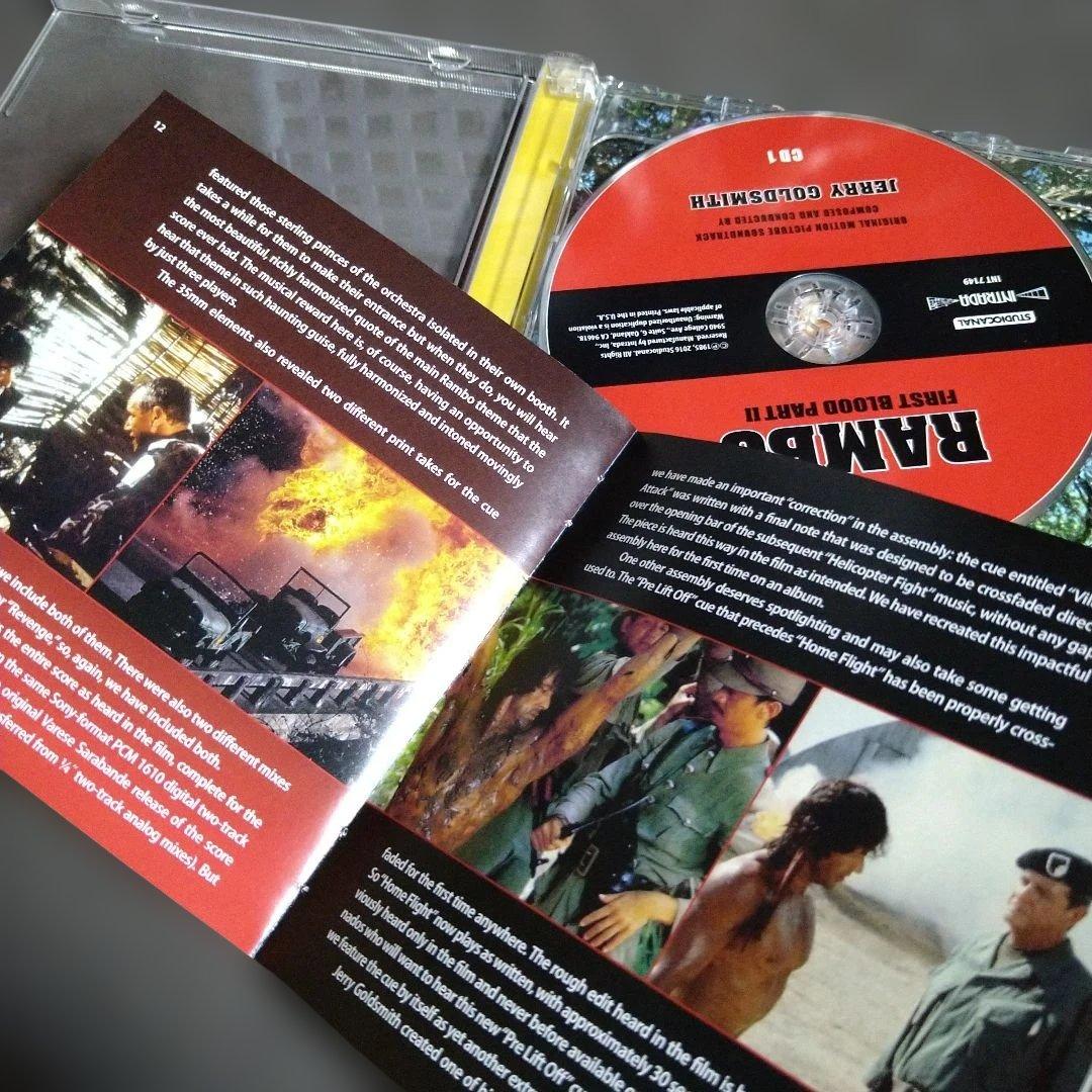 FIRST BLOOD 2 / ランボー　サントラ 2枚組