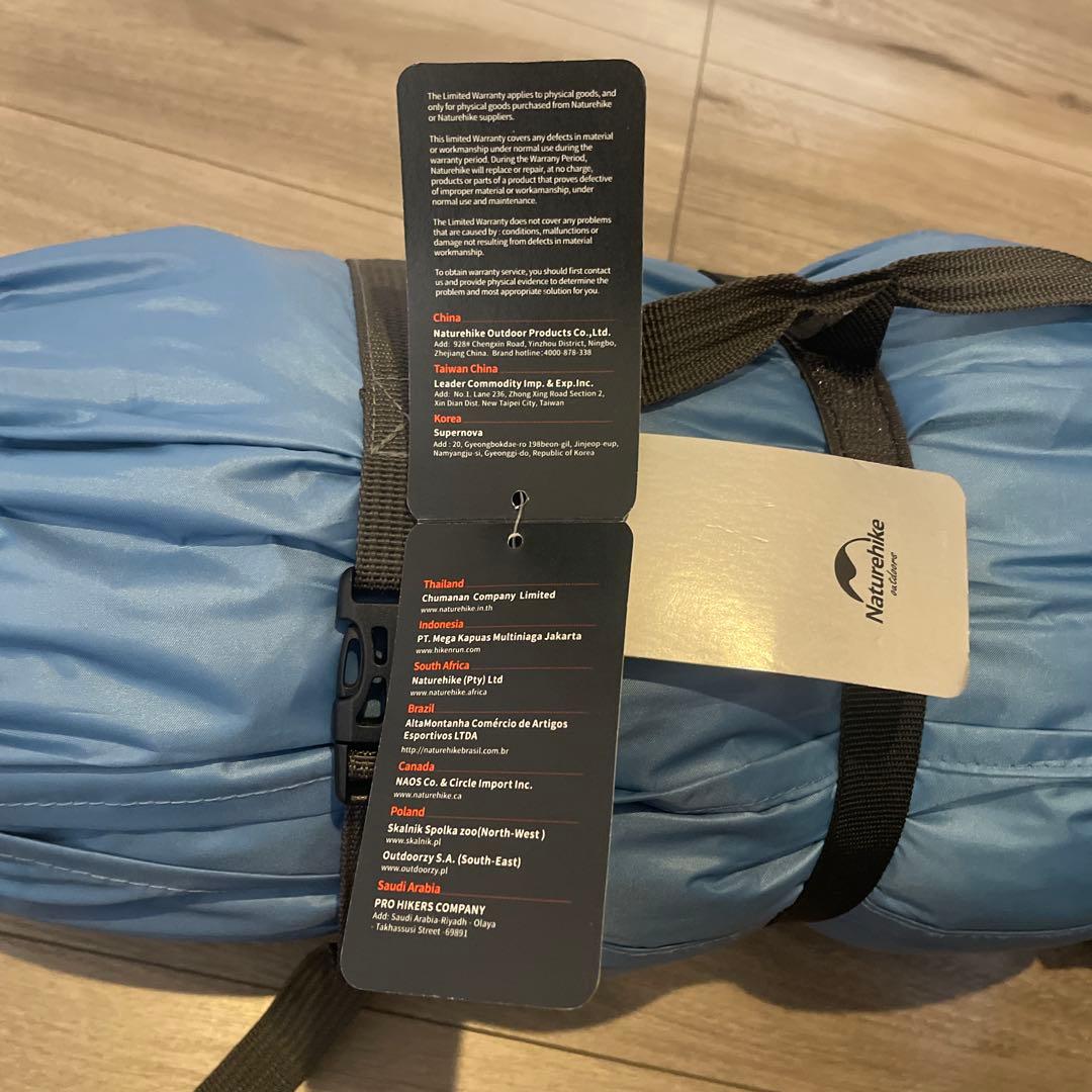 【ネイチャーハイク】2ルームテント　使用1回