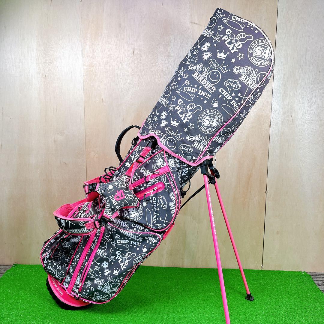 【良品】 WINWIN STYLE キャディバッグ スタンド式 2.0kg 9型