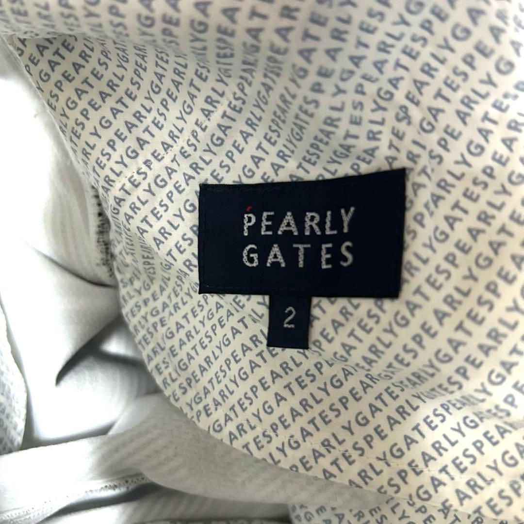 パーリーゲイツTEXBRID ヘリンボンジャガードチェック柄 パンツ2