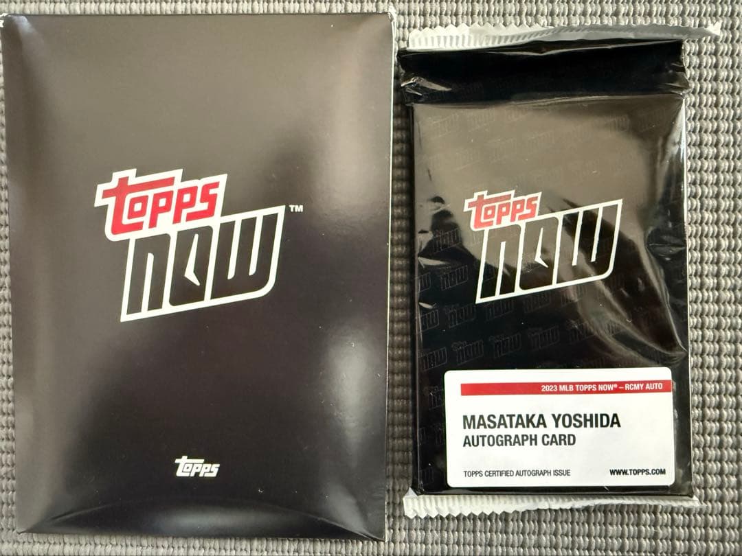【新品未開封】Topps Now 吉田正尚 直筆サインカード