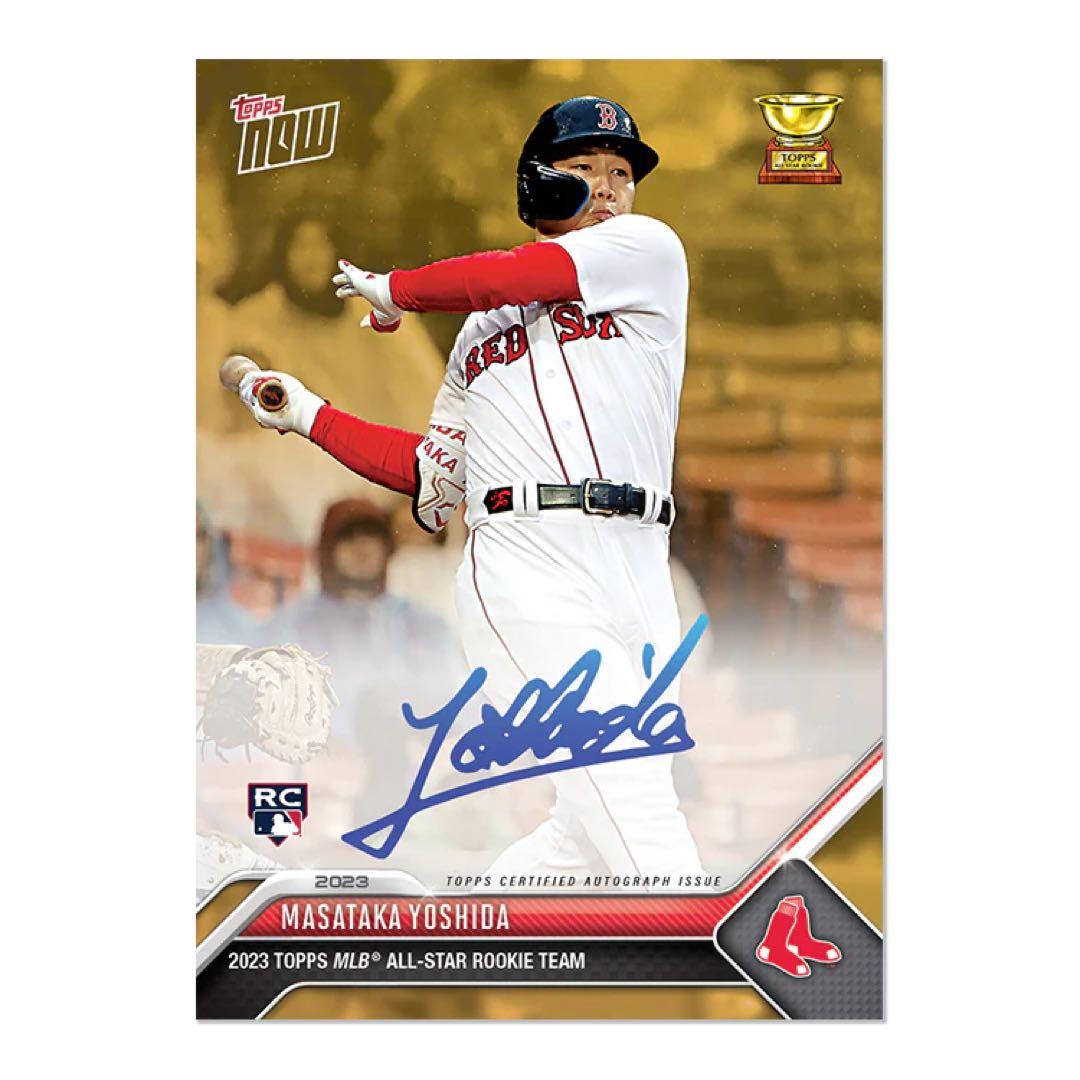 【新品未開封】Topps Now 吉田正尚 直筆サインカード