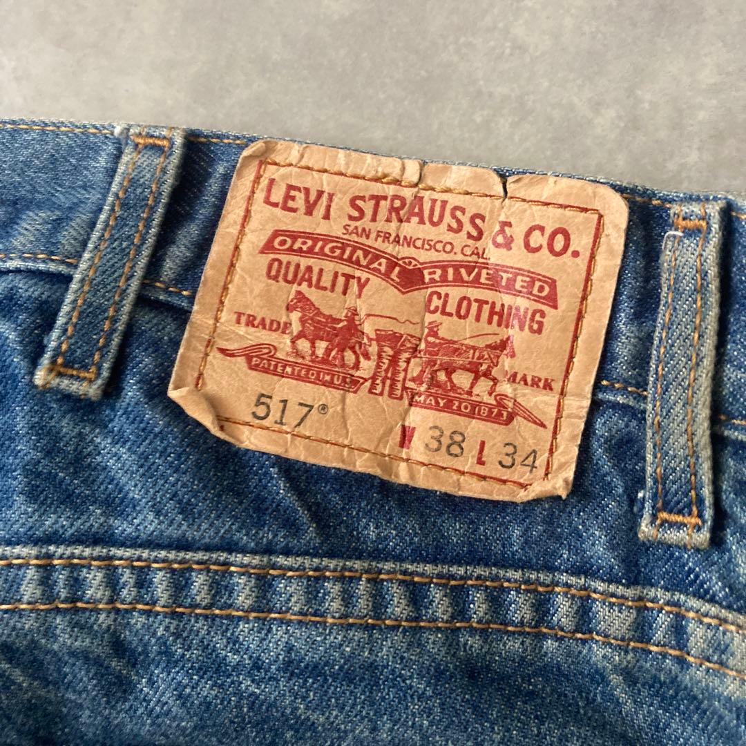 パンツ LEVI'S 517 BOOT CUT JEANS W38