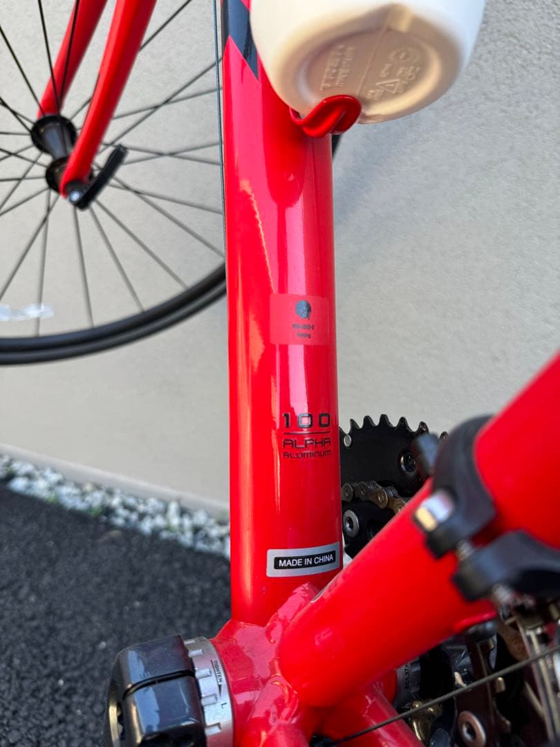 Trek 赤 自転車 本体