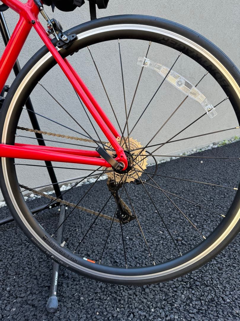 Trek 赤 自転車 本体