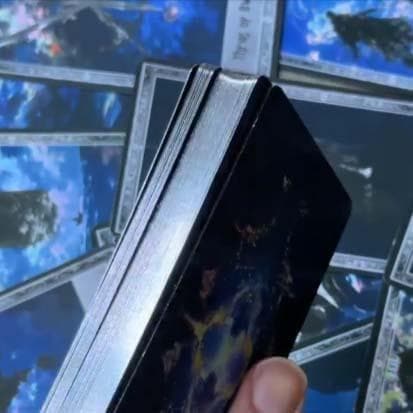 【正規品タロットカード】美麗✨希少海外インディーズ✨幻想的な水面が揺らめくデッキ