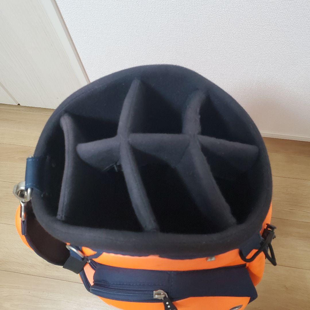 JACK BUNNY PEARLYGATES キャディバッグ オレンジ 美品