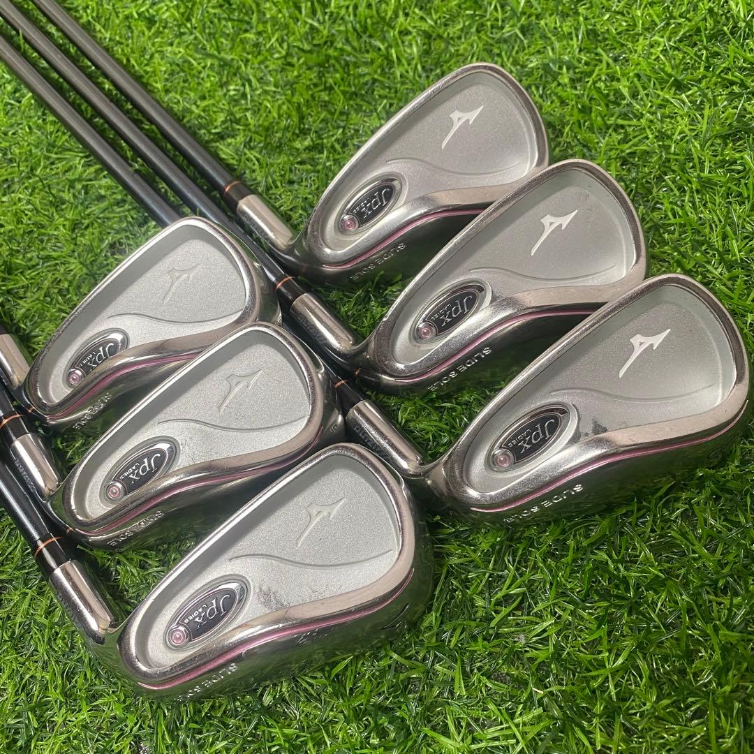 MIZUNO ミズノ JPX アイアンセット 6本 レディース 右 L クラブ