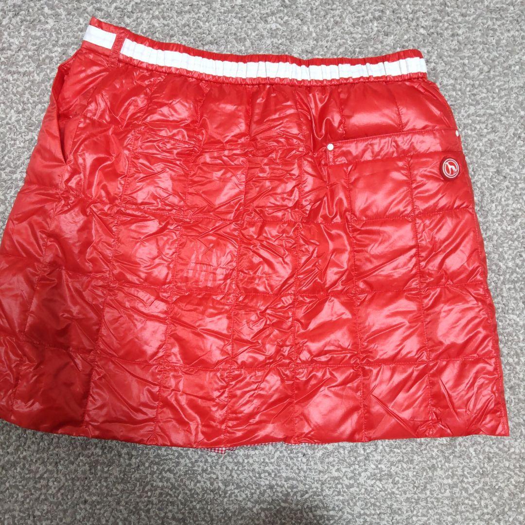 adabat　ダウンベスト（40）と巻きスカート（38）