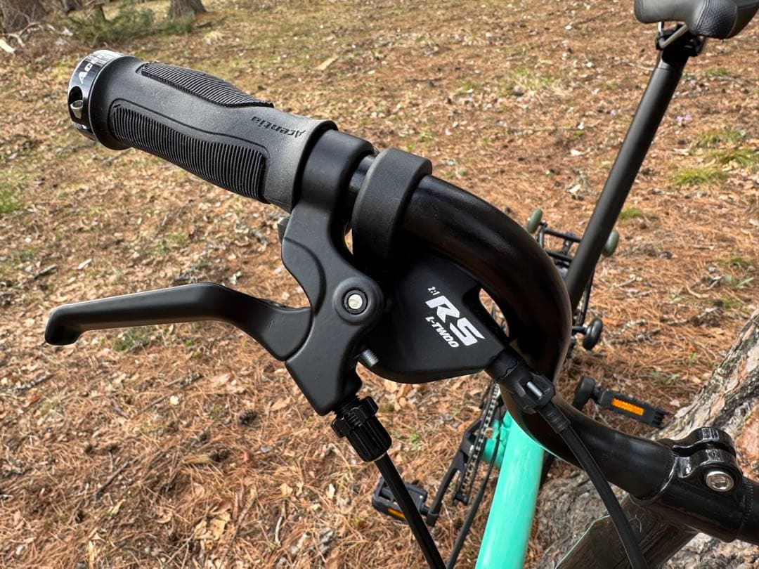 ブロンプトンオマージュ　LITEPRO折りたたみ自転車