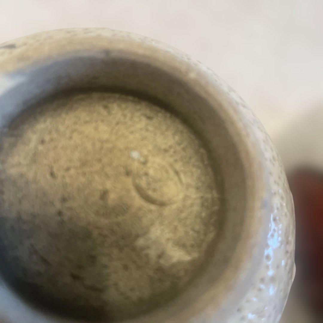 古犬山焼　達磨　赤絵　湯呑み　5客　だるま