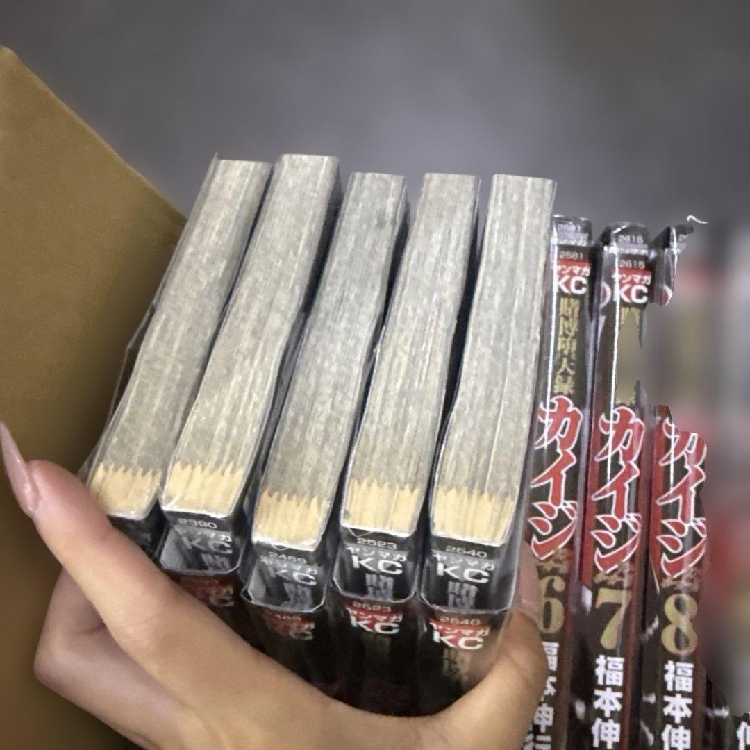 カイジ　4シリーズ　トネガワ　計62冊　全巻　セット　完結　P-0319 124