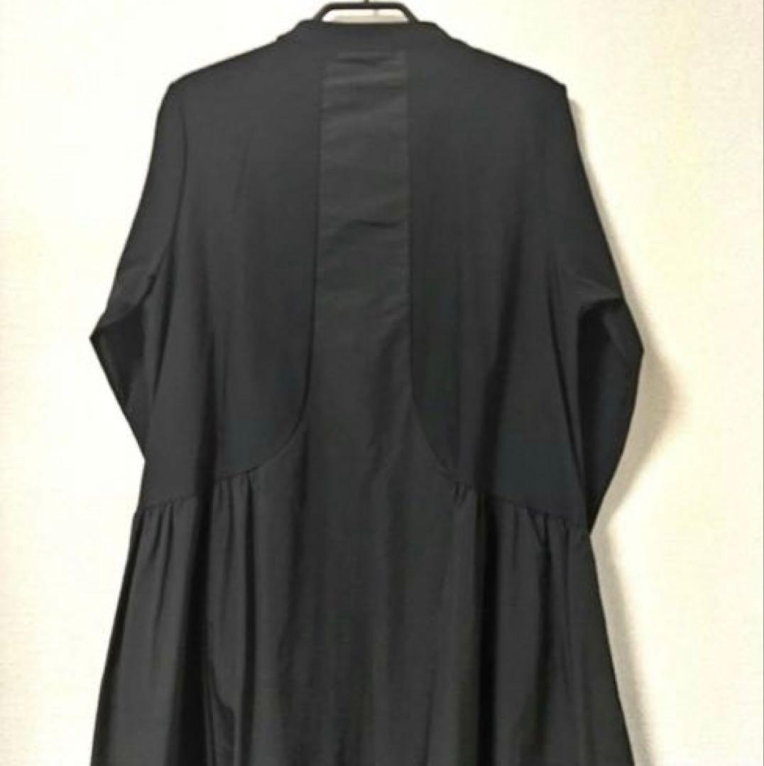 ★CRESCENT★異素材前開きワンピ♪コート♪超美品！！