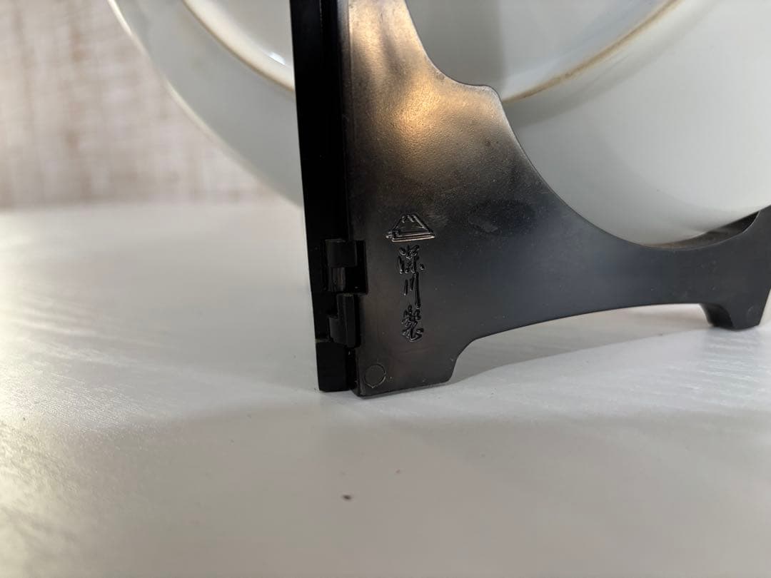 【希少】宮内庁御用達　深川製磁　鴛鴦　おしどり　手描き　絵皿　飾り皿