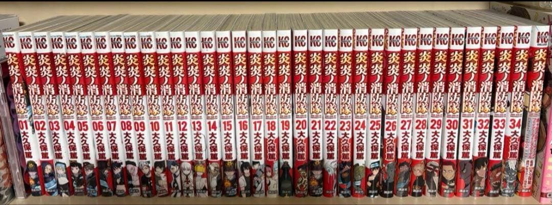 k*d様 炎炎ノ消防隊　全巻セット+キャラクターブック