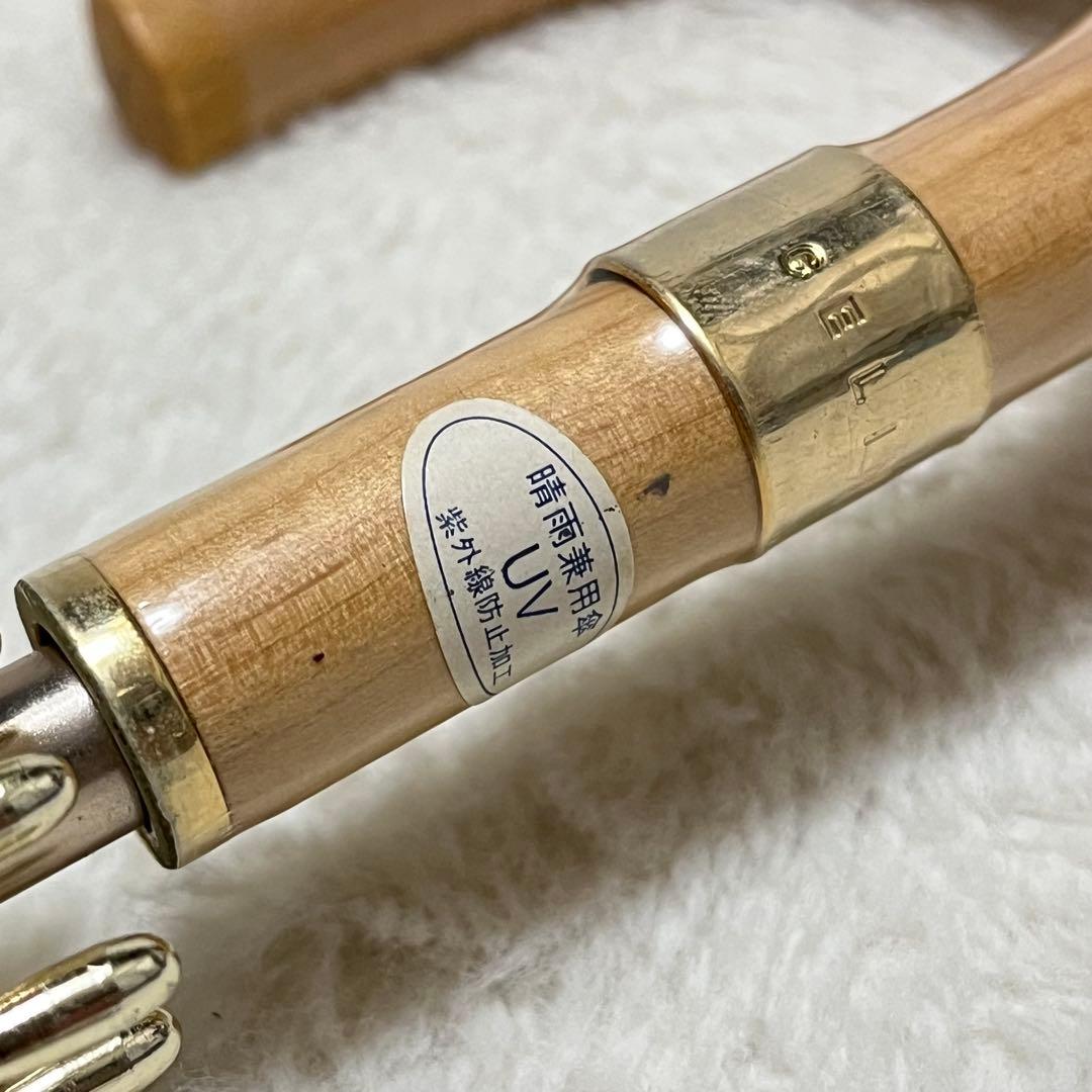 極美品 CELINE セリーヌ トリオンフ マカダム 総柄 晴雨兼用 傘