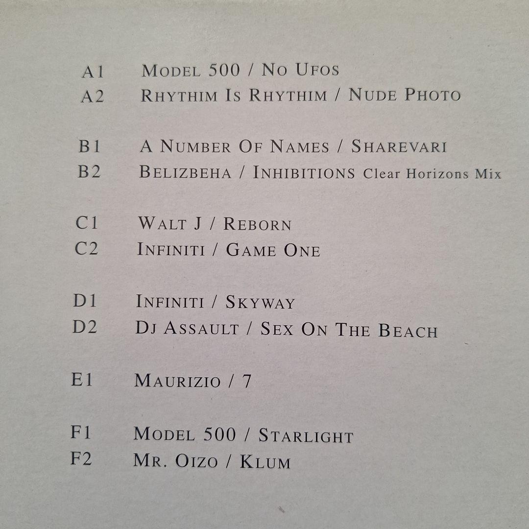 デトロイトテクノ カールクレイグ ホアンアトキンス 関係 レコード 10枚セット