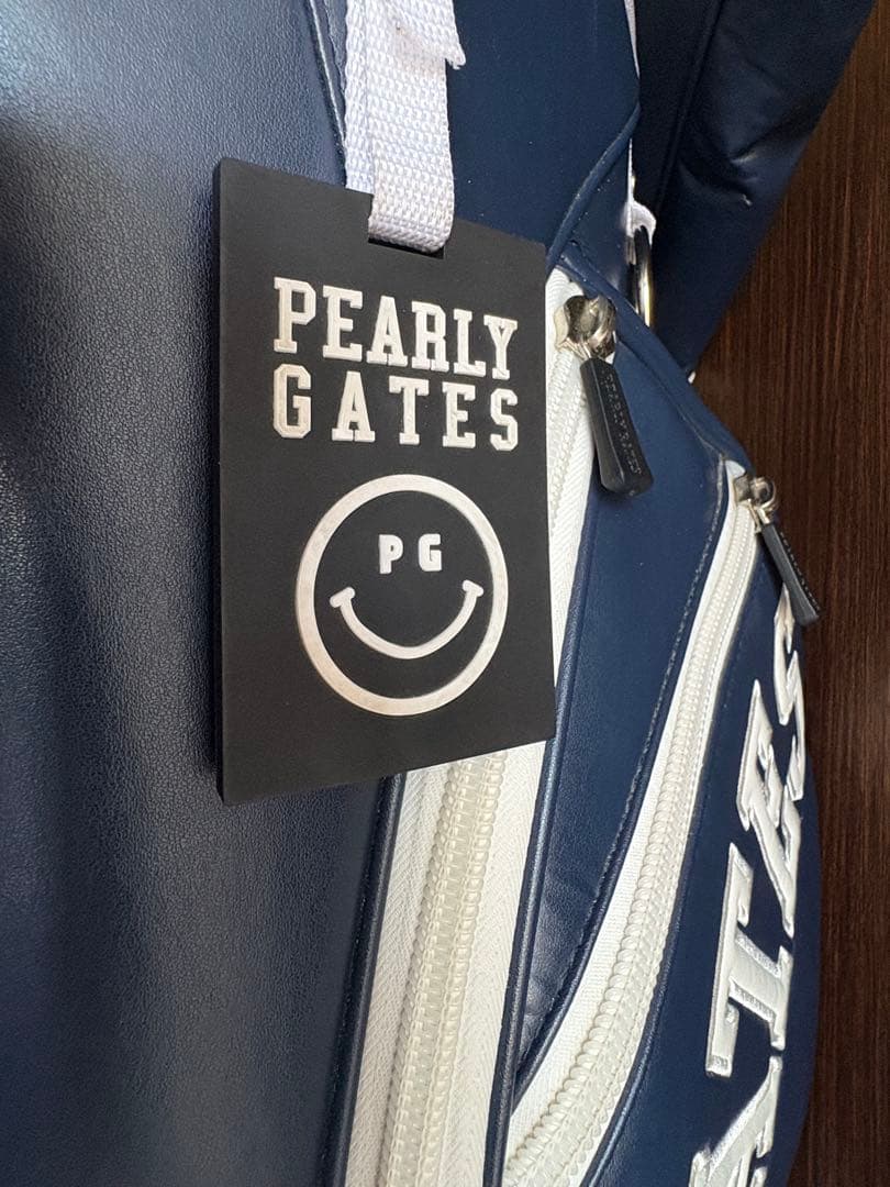PEARLY GATES ゴルフバッグ スタンド式89 ネイビー