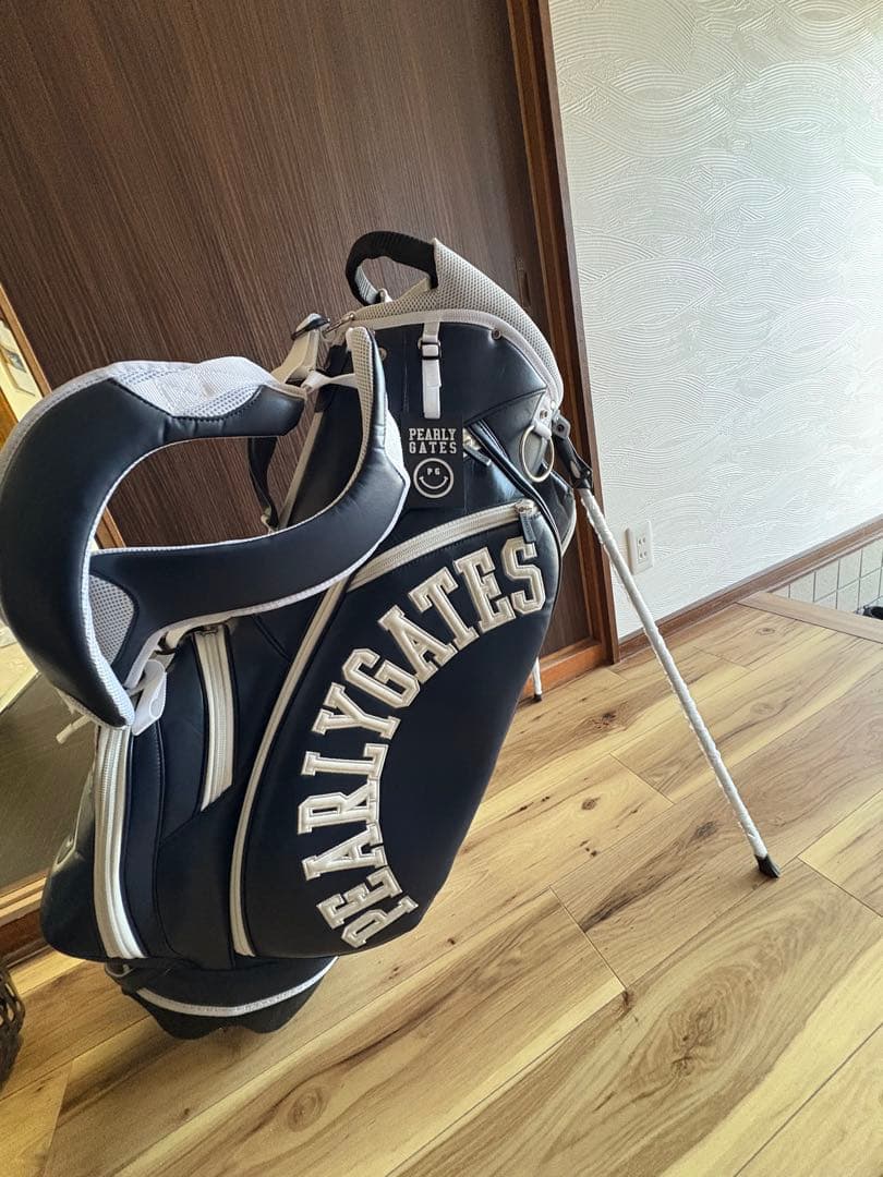 PEARLY GATES ゴルフバッグ スタンド式89 ネイビー