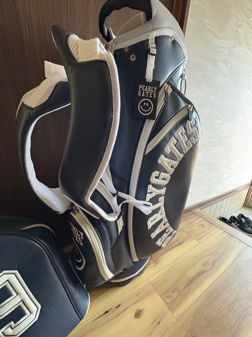 PEARLY GATES ゴルフバッグ スタンド式89 ネイビー