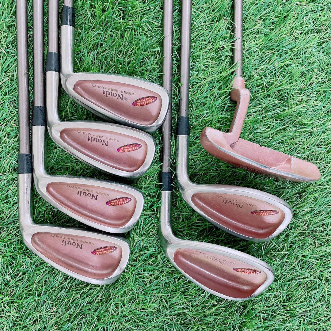 レディースゴルフ 初心者フルセット FILAバッグ付 10本 N2578