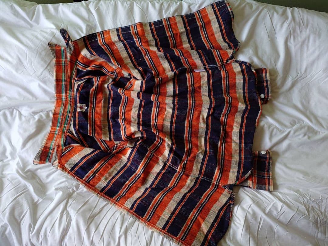 ストライクゴールド　ネルシャツ　XL