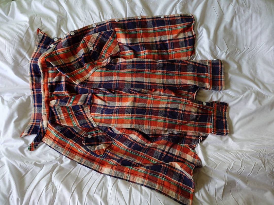 ストライクゴールド　ネルシャツ　XL