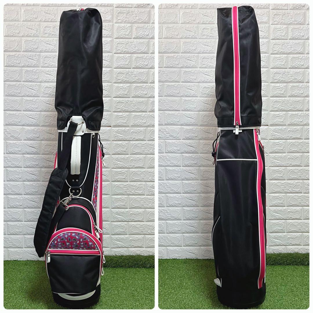 超可愛いピンク美品 初心者に優しい FIGAROレディースゴルフクラブ8本セット