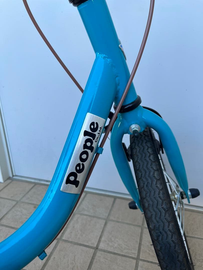 PEOPLE ケッターサイクル（ターコイズブルー）14インチ