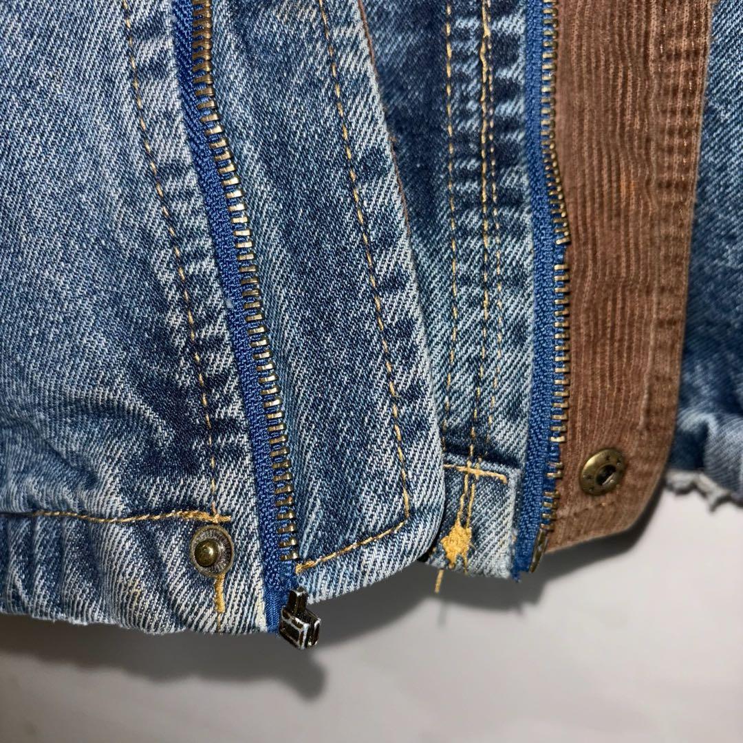 M*様 《コーデュロイ襟》Wranglerラングラーデニムカバーオールデニムジャ