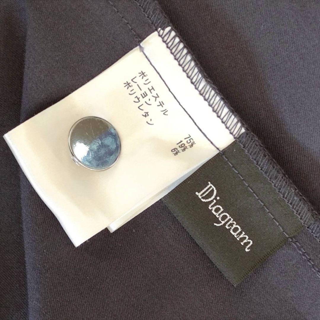 極美品 24SS グレースコンチネンタル 配色ステッチワークシャツワンピース