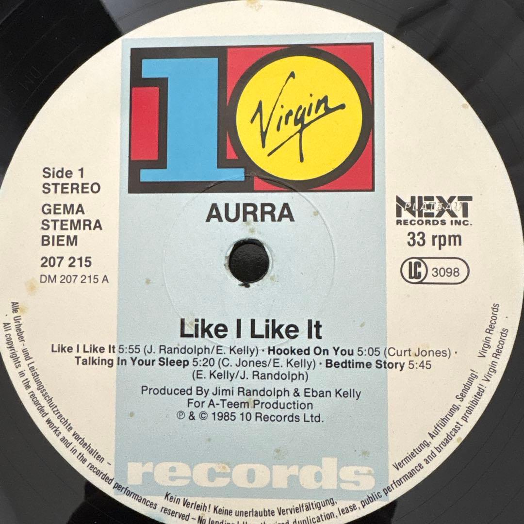 洋楽 Aurra Like I Like It LP