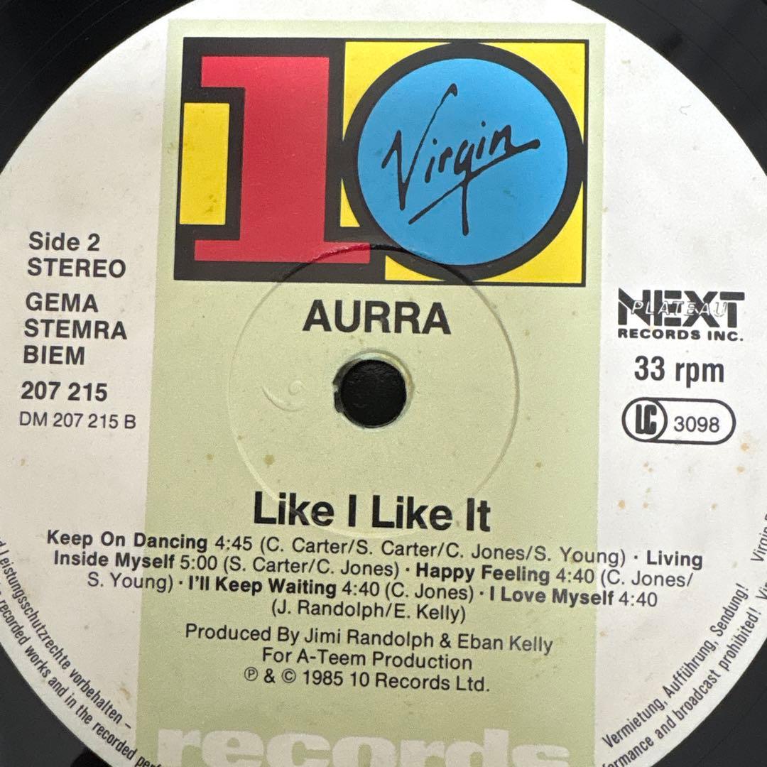 洋楽 Aurra Like I Like It LP