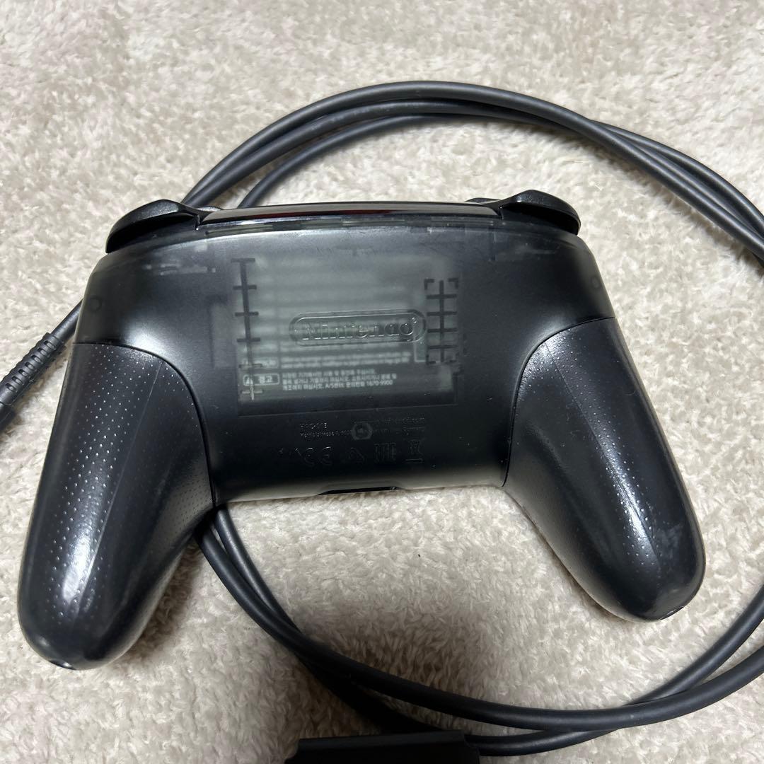 Nintendo Switch グレー 本体 付属品あり　プロコン付き