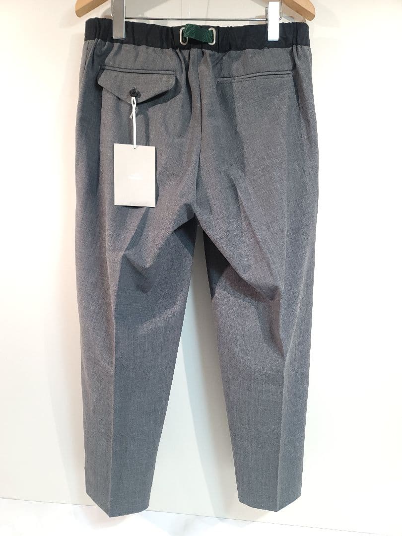 【新品未使用】kolor BEACON  /イージースラックス/グレー/サイズ3