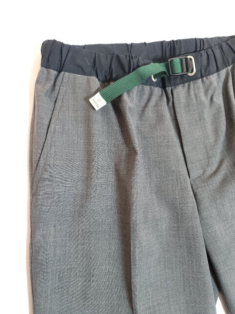 【新品未使用】kolor BEACON  /イージースラックス/グレー/サイズ3