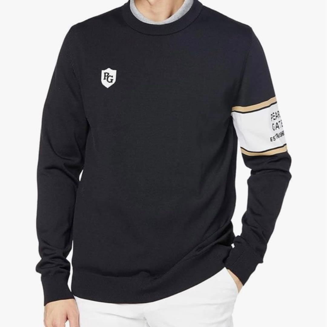 極美品　近年　パーリーゲイツ　エンブレム　セーター　ニット　サイズ6 XL