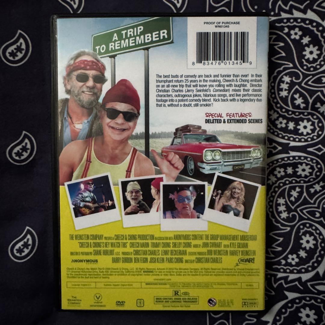 チーチ&チョン cheech&chong hey watch this 大麻