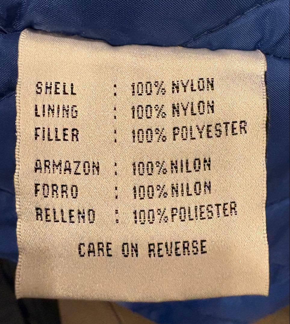 Dodgers サテンジャケット 青/クリーム