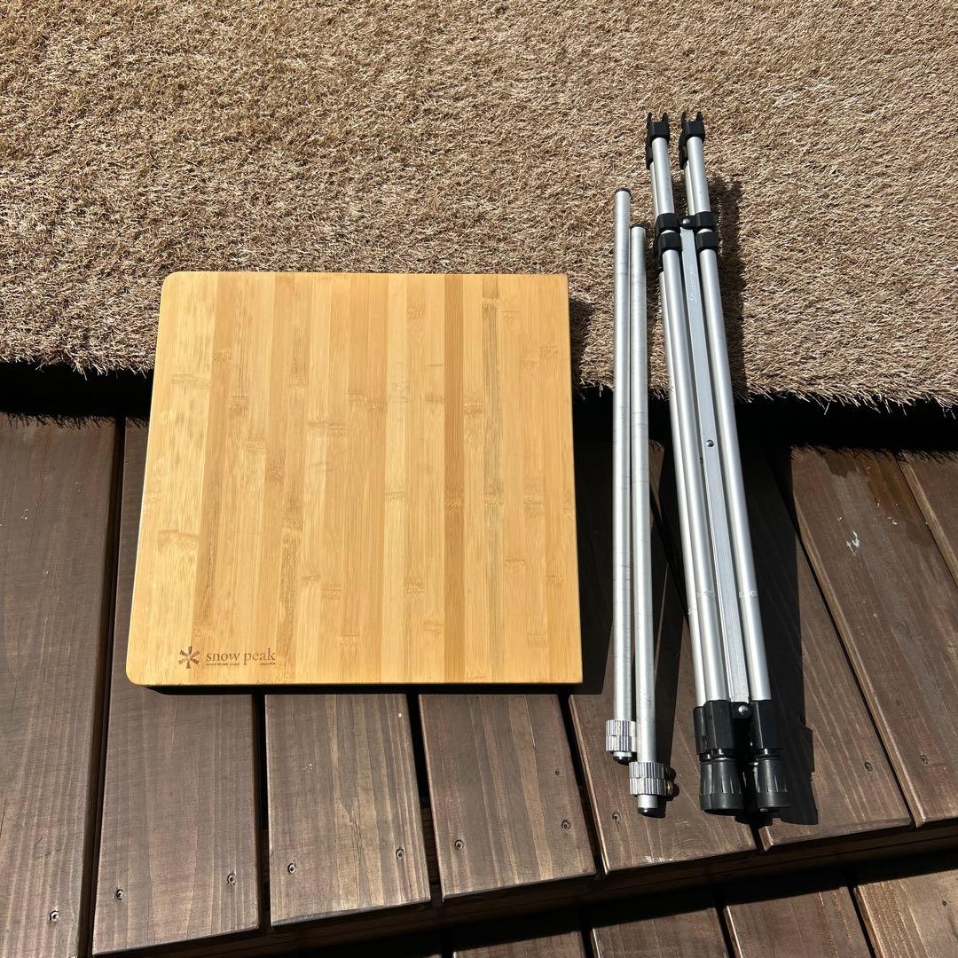  Peak スノーピーク フィールドキッチンテーブル 竹