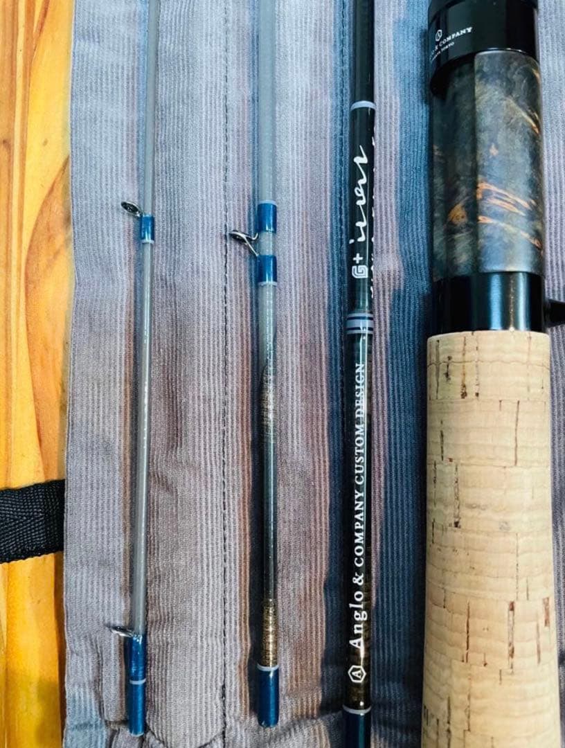 ※最終Anglo &company G+icon GCB434 ロッドケース付き