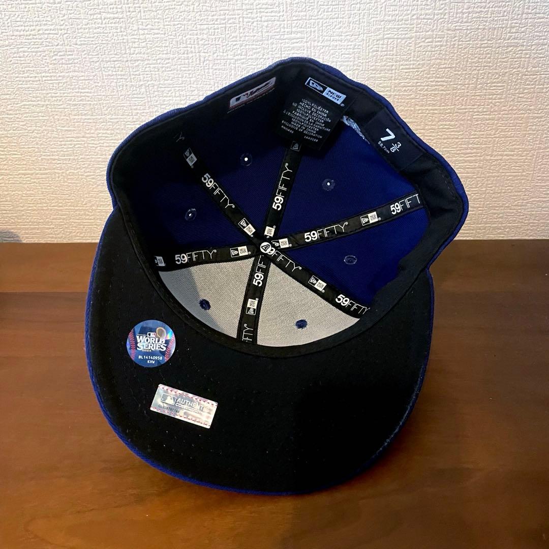 新品 刺繍入り ドジャース ワールドシリーズ 59FIFTY サイズ 7 3/8