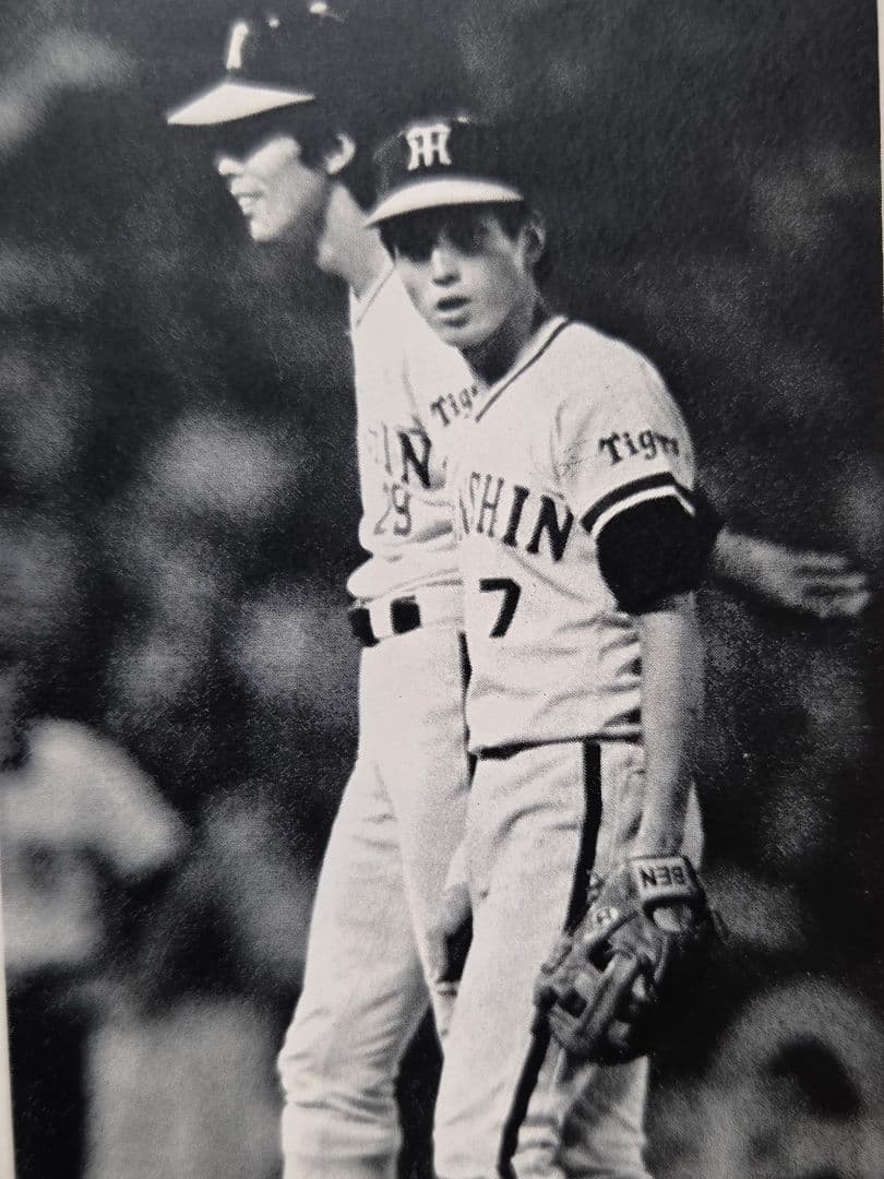 当時物　ベン社製軟式グローブ　阪神タイガース真弓