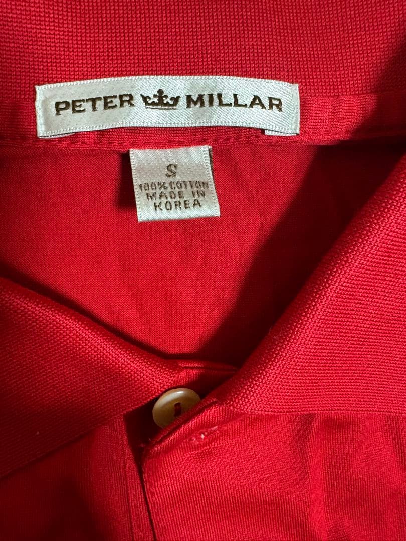 PETER MILLAR スコッティキャメロン　ポロシャツ S 新品