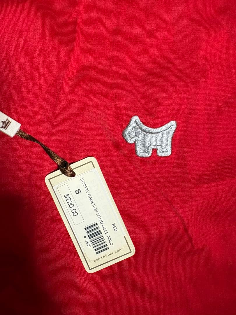 PETER MILLAR スコッティキャメロン　ポロシャツ S 新品