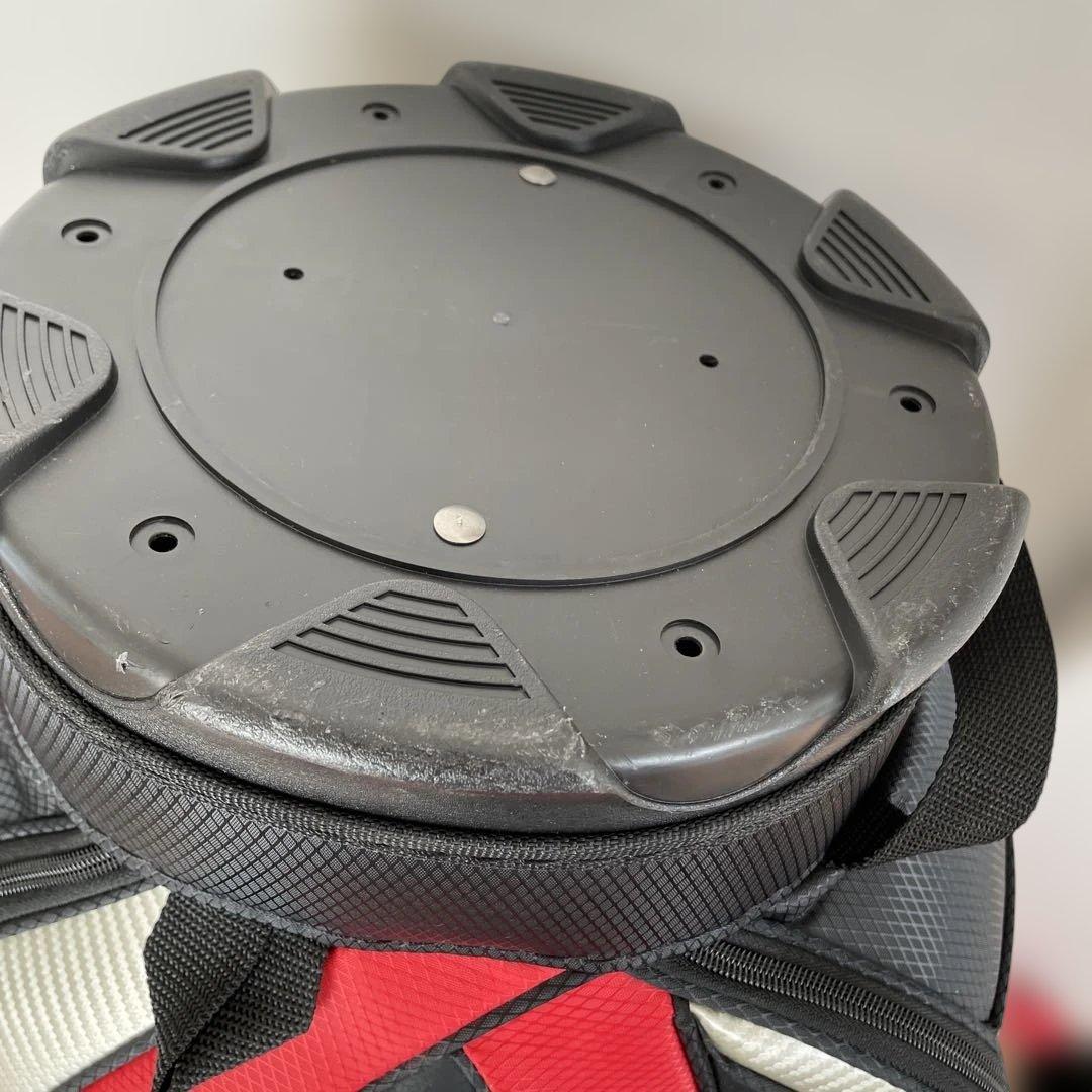 TaylorMade キャディバッグ 黒/赤