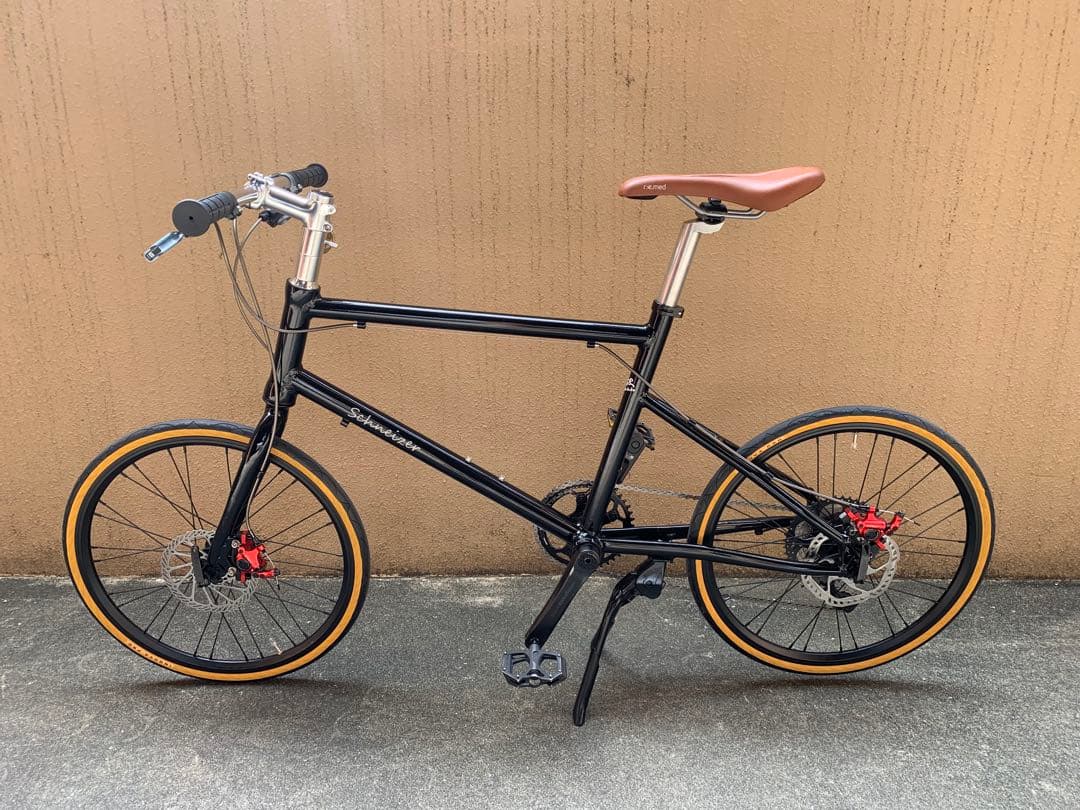 ミニベロ★Schneizer★リメイク★再塗装★10s★451★セミ油圧Br